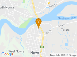 map of Shoalhaven Entertainment Centre