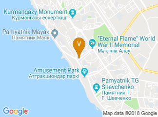 map of Renaissance Aktau Hotel