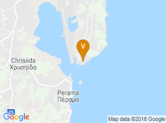 map of Corfu Holiday Palace Hotel