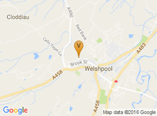 map of Royal Welsh Showground