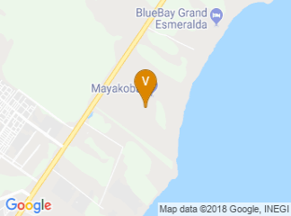 map of Fairmont Mayakoba
