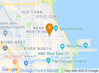 map of Philip H. Corboy Law Center