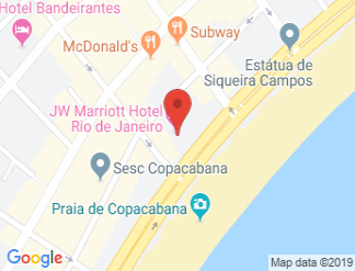 map of JW Marriott Hotel Rio de Janeiro