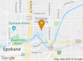map of Gonzaga University