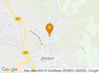 map of Burg Ohrdruf (Hotel & Eventlocation)