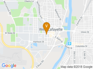 map of Krannert School of Management