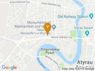 map of Renaissance Atyrau Hotel