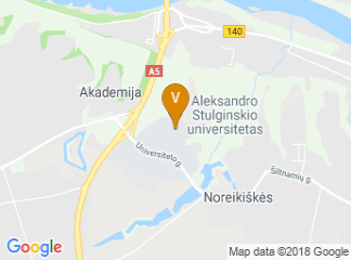 map of Alexander Stulginskis University