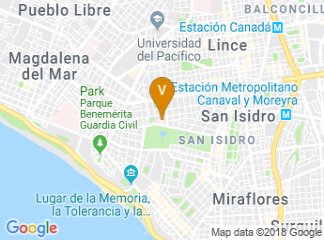 map of Delfines Hotel & Convention Center