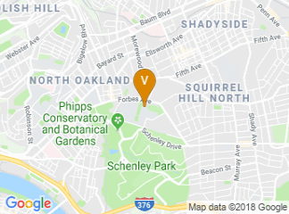 map of Jared L. Cohon University Center