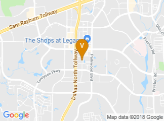 map of Dallas/Plano Marriott at Legacy Town Center