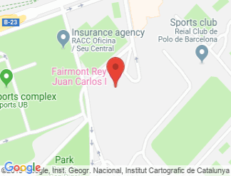 map of Fairmont Rey Juan Carlos I