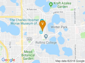 map of Downtown Winter Park