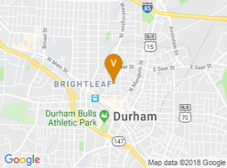 map of Durham Central Park