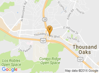 map of Moorpark Rd