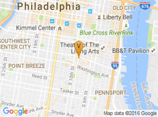 map of Italian Market Visitor Center