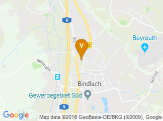 map of Barenhalle Mehrzweckhalle Bindlach