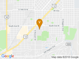 map of Missoula County Fairgrounds