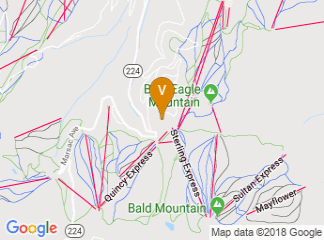 map of Stein Eriksen Lodge Deer Valley