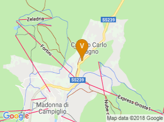 map of Carlo Magno Hotel SPA & Resort