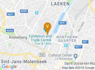map of Tour & Taxis