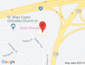 map of Hotel Preston