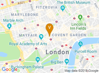 map of Ham Yard Hotel