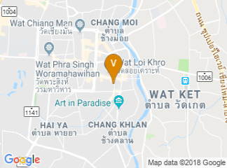 map of Imperial Mae Ping Hotel