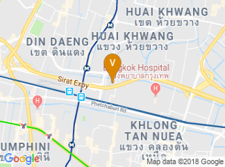 map of Golden Tulip Sovereign Hotel Bangkok