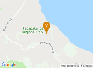 map of Tapapakanga Regional Park