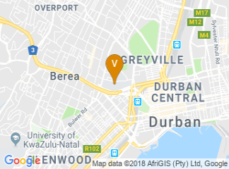 map of Durban University of Technology