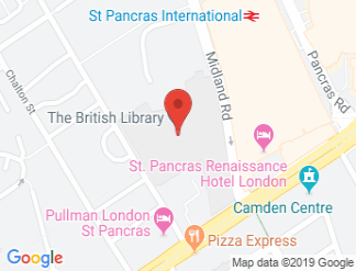 map of The British Library