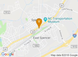 map of N.C. Transportation Museum