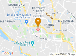 map of University of Dhaka