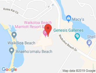 map of Waikoloa Beach Marriott Resort & Spa