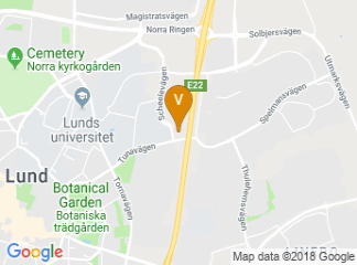 map of Medicon Village AB