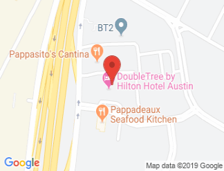 map of DoubleTree by Hilton Hotel Austin