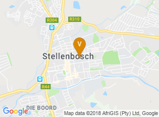 map of Stellenbosch University