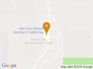 map of Harrah's Resort Southern California