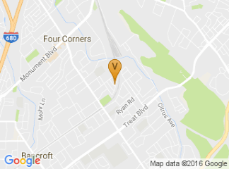 map of Concord Convention Center
