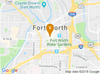 map of The Fort Worth Club
