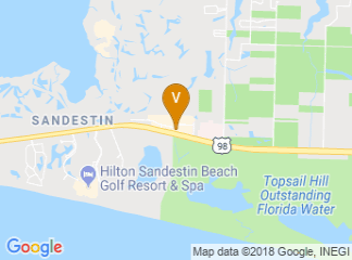 map of Grand Boulevard at Sandestin