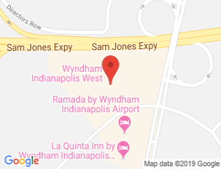 map of Wyndham Indianapolis West