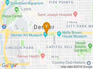 map of Civic Center Park