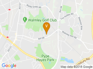 map of Ramada Birmingham Sutton Coldfield