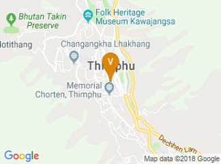 map of Le Meridien Thimphu