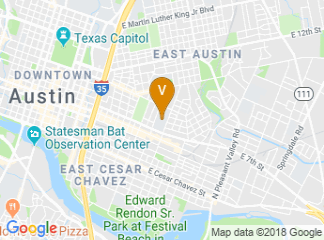 map of Huston-Tillotson University