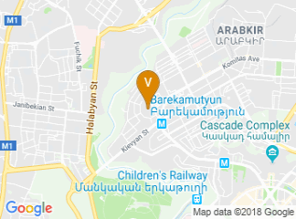map of Yerevan Expo Center