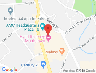 map of Hyatt Regency Morristown