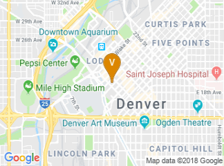 map of Four Seasons Hotel Denver